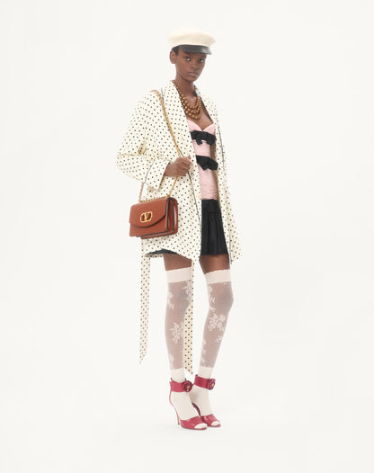 Valentino Garavani Vain Shoulder Bag In Shiny Calfskin