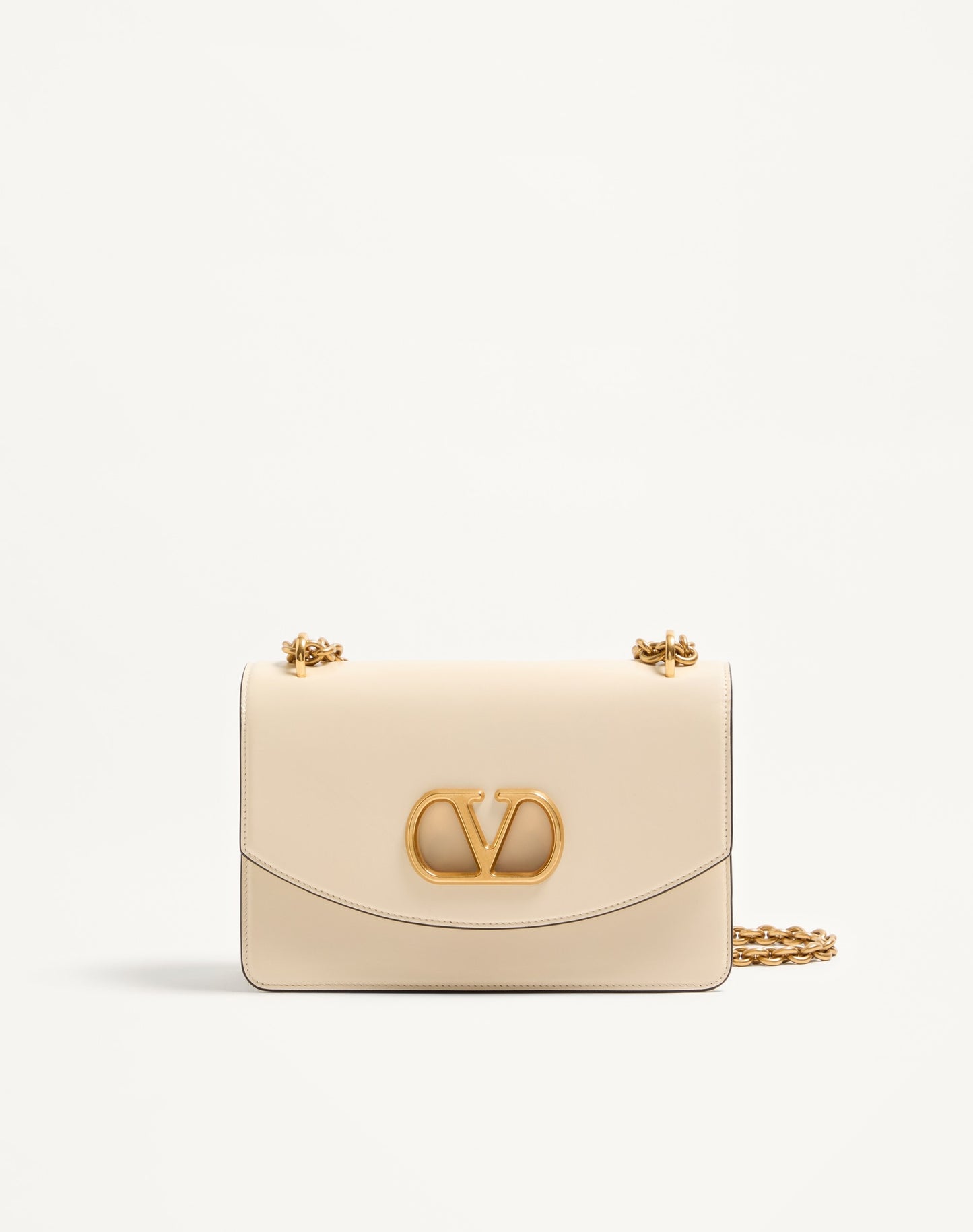 Valentino Garavani Vain Shoulder Bag In Shiny Calfskin