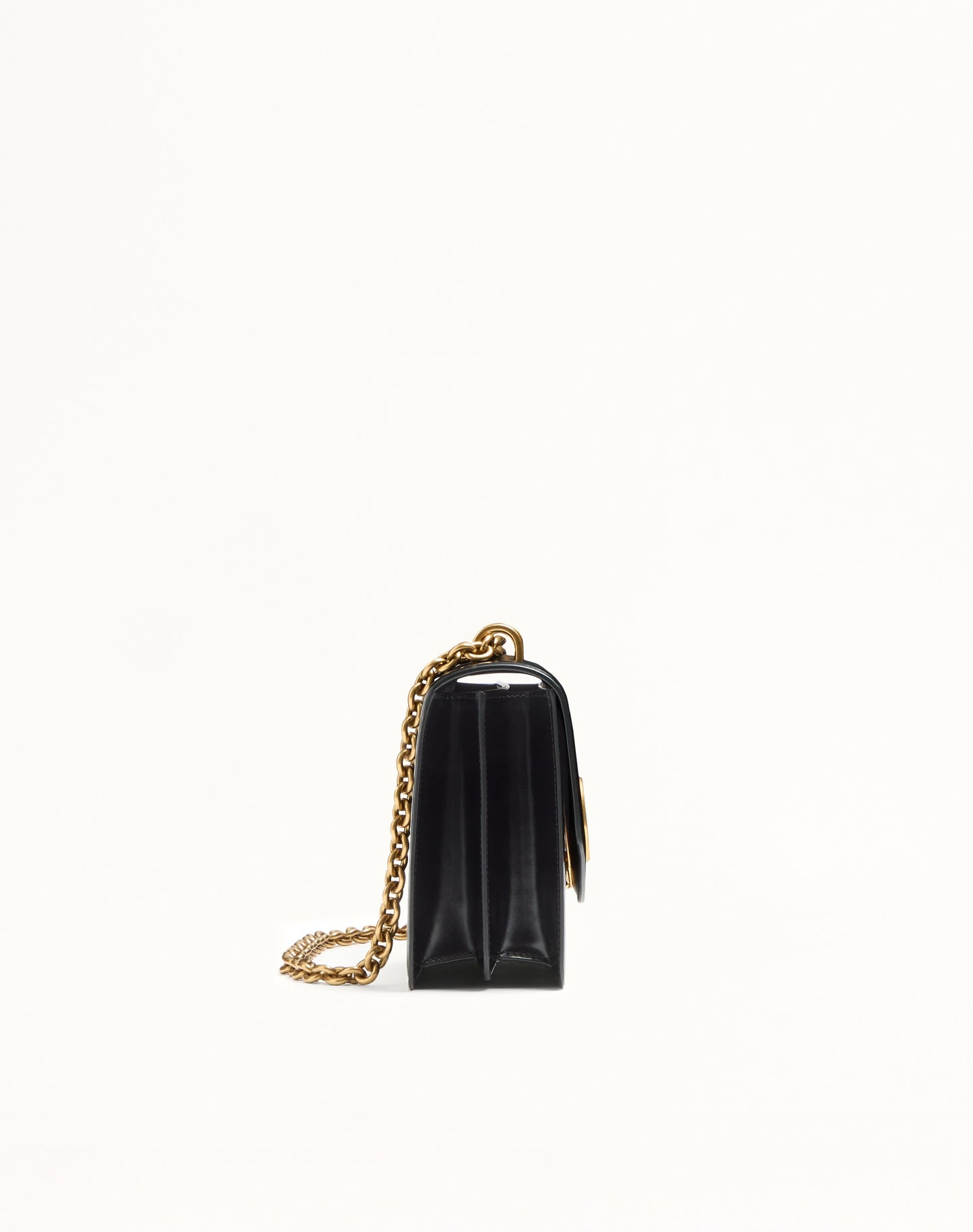 Valentino Garavani Vain Shoulder Bag In Shiny Calfskin