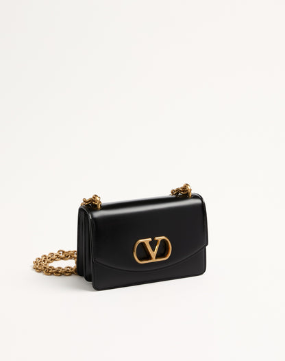 Valentino Garavani Vain Small Shoulder Bag In Shiny Calfskin
