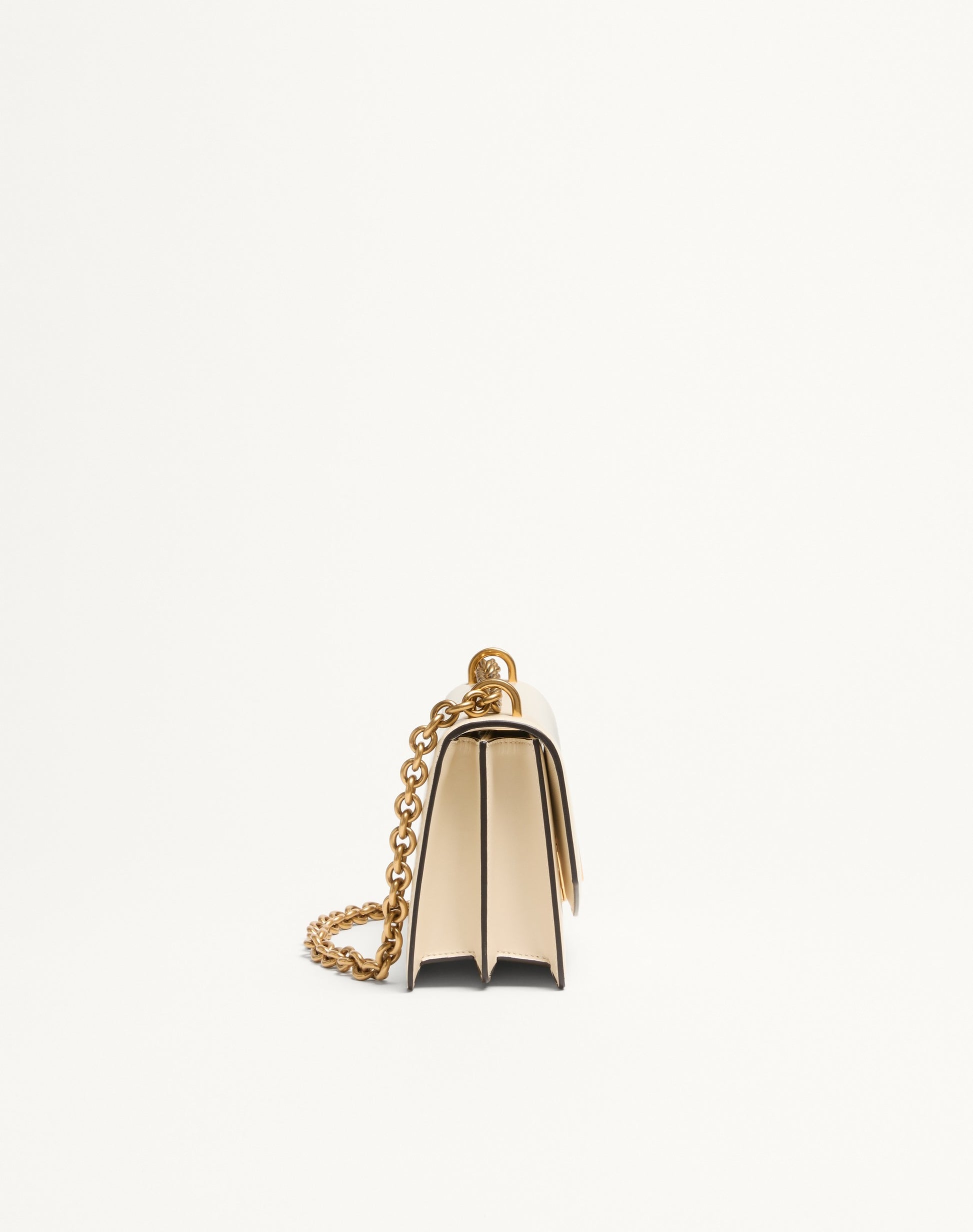 Valentino Garavani Vain Small Shoulder Bag In Shiny Calfskin