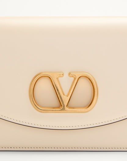 Valentino Garavani Vain Small Shoulder Bag In Shiny Calfskin