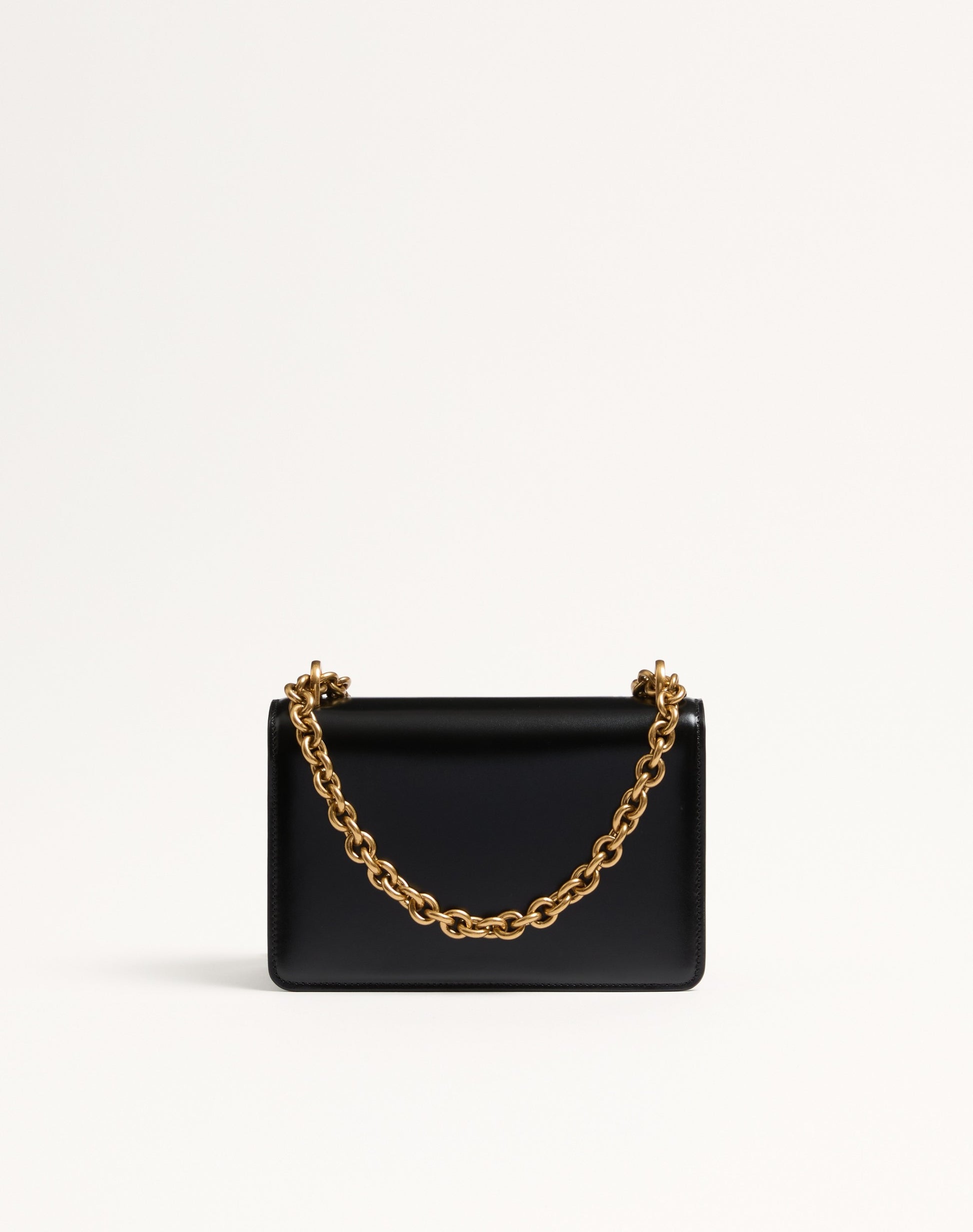 Valentino Garavani Vain Small Shoulder Bag In Shiny Calfskin