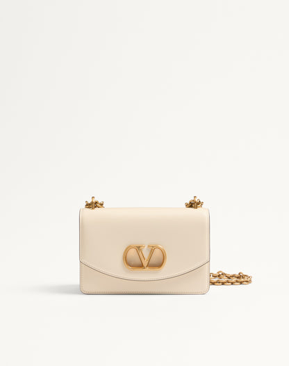 Valentino Garavani Vain Small Shoulder Bag In Shiny Calfskin