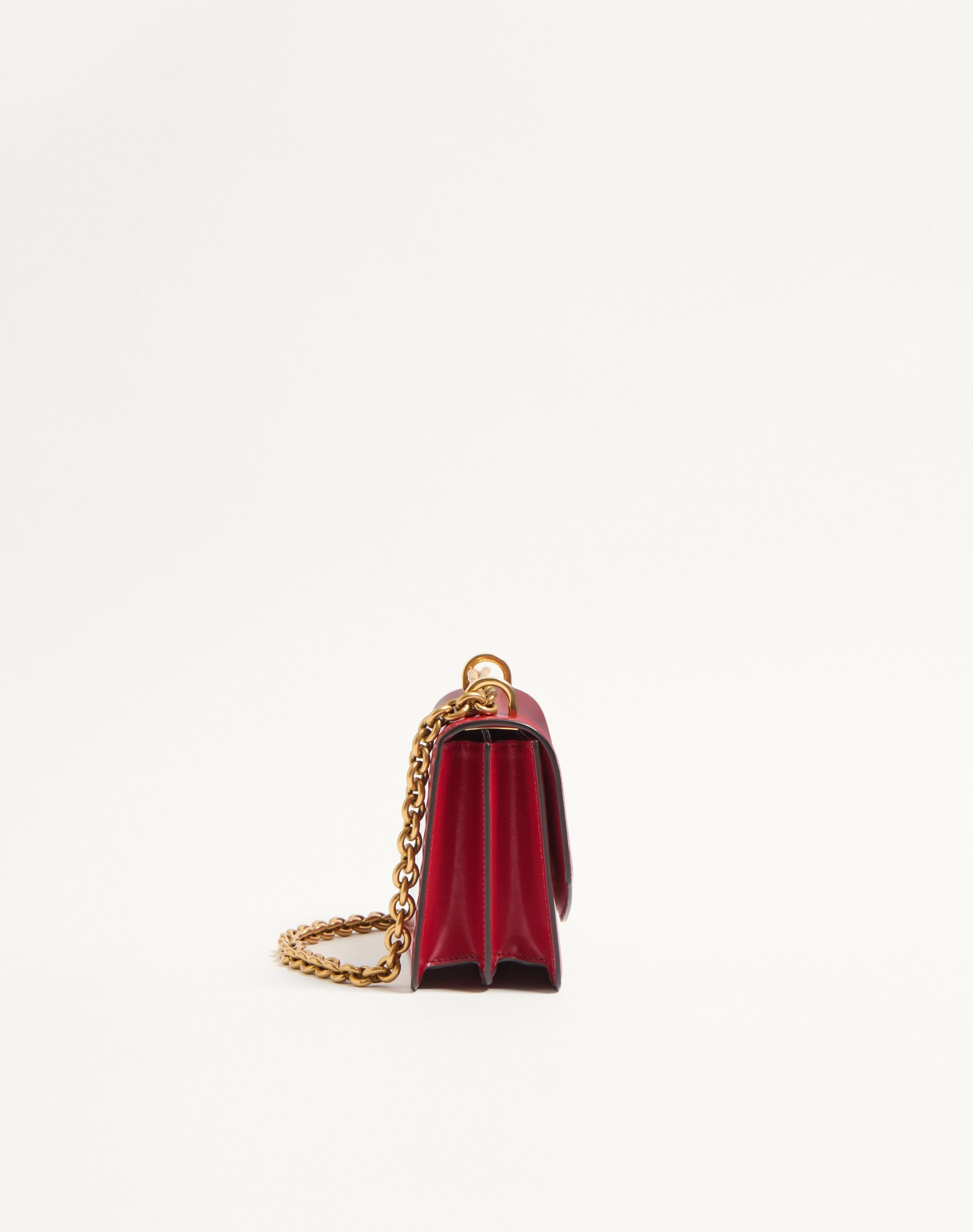 Valentino Garavani Vain Small Shoulder Bag In Shiny Calfskin
