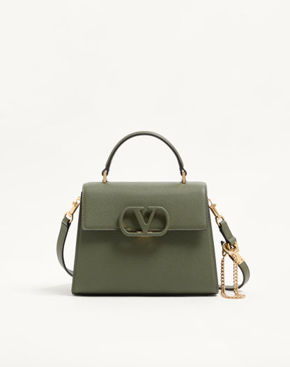 Valentino Garavani Vsling Small Handbag In Grainy Calfskin