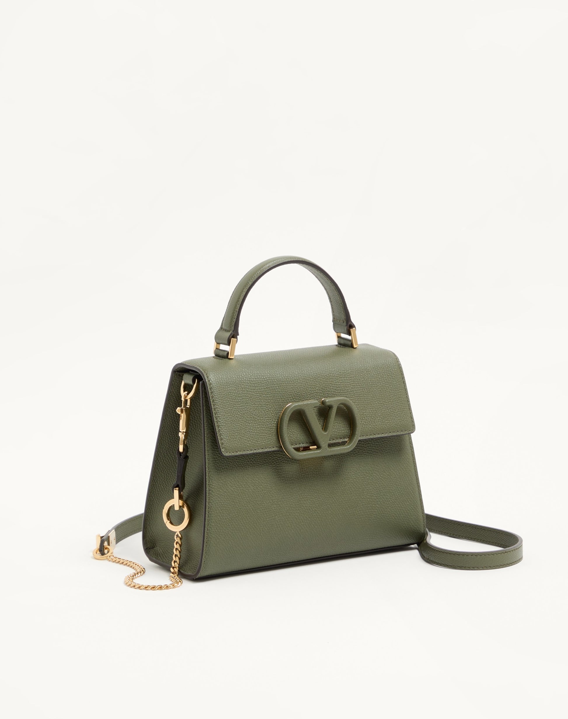 Valentino Garavani Vsling Small Handbag In Grainy Calfskin