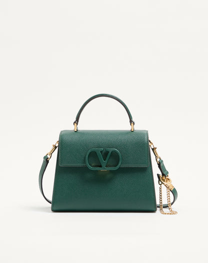 Valentino Garavani Vsling Small Handbag In Grainy Calfskin