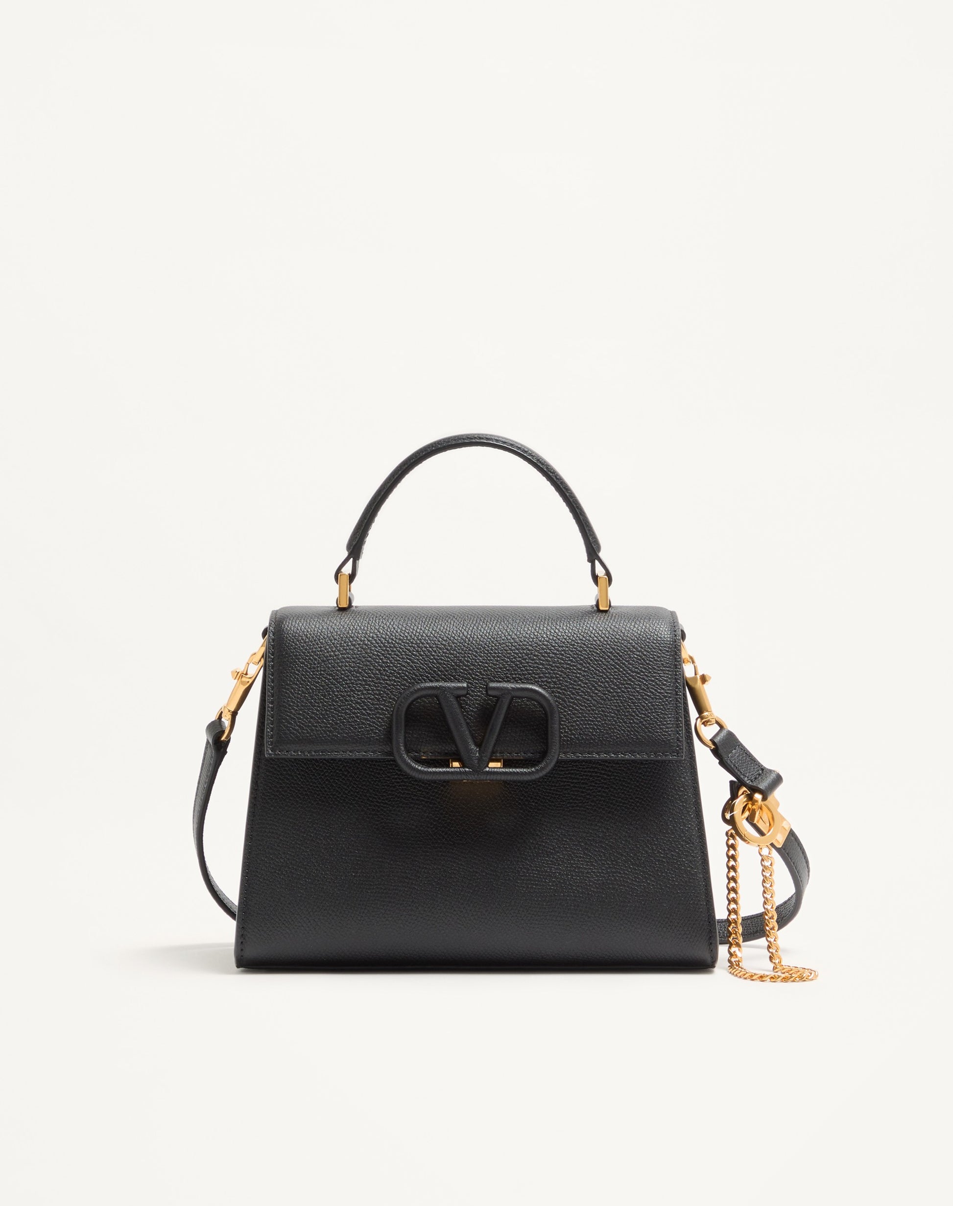 Valentino Garavani Vsling Small Handbag In Grainy Calfskin