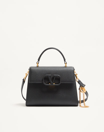 Valentino Garavani Vsling Small Handbag In Grainy Calfskin