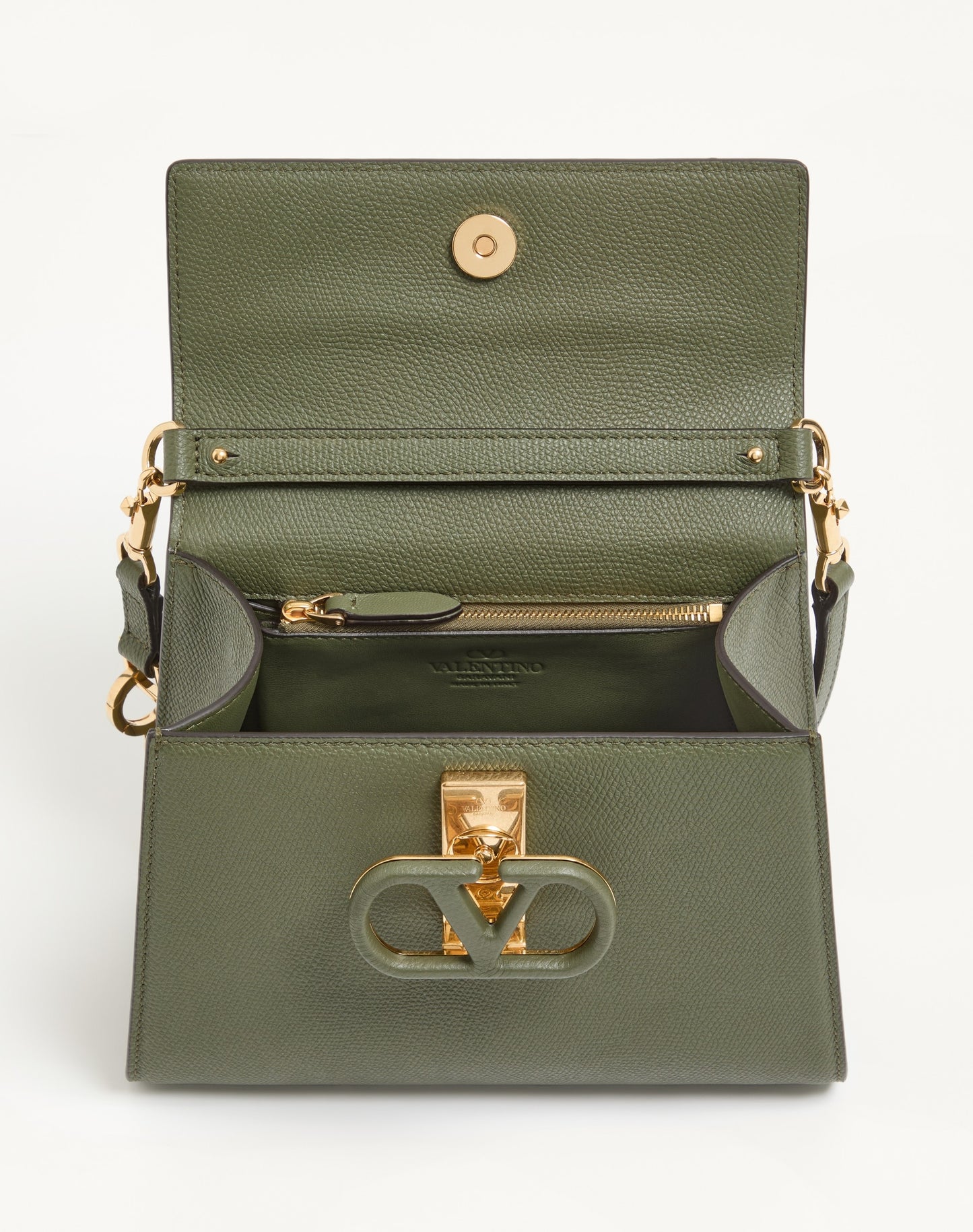 Valentino Garavani Vsling Small Handbag In Grainy Calfskin