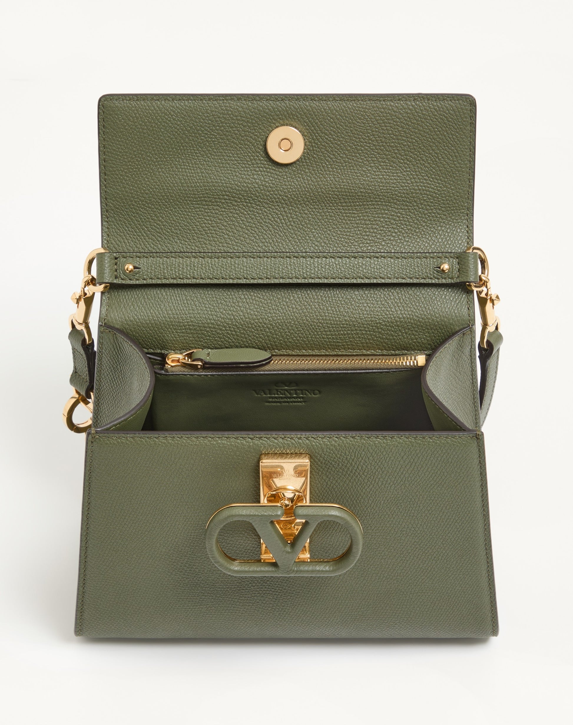 Valentino Garavani Vsling Small Handbag In Grainy Calfskin