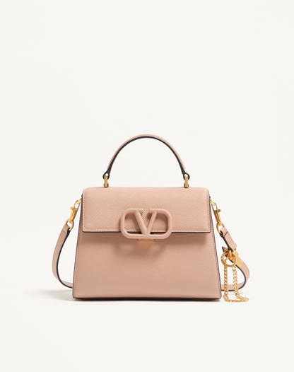 Valentino Garavani Vsling Small Handbag In Grainy Calfskin