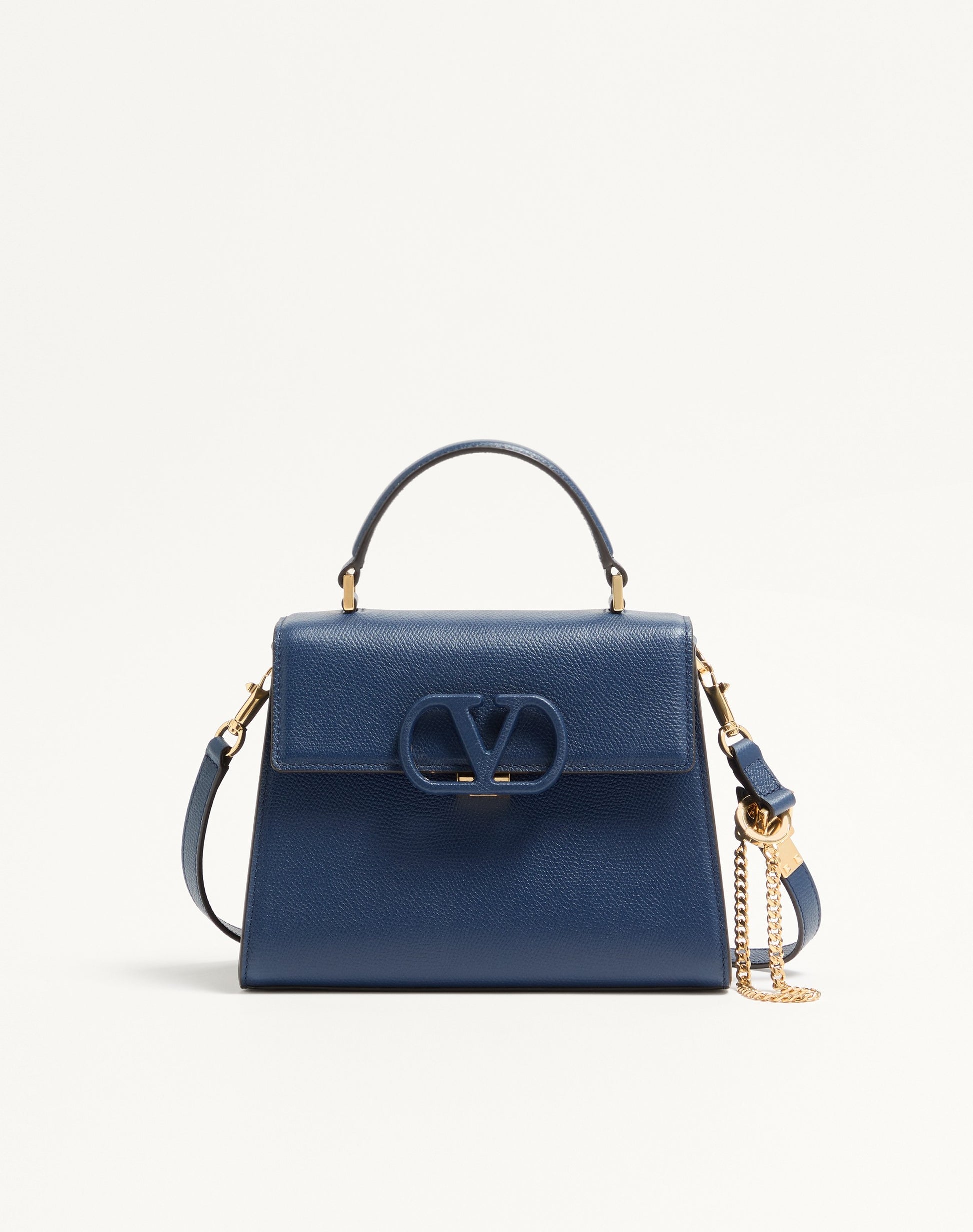Valentino Garavani Vsling Small Handbag In Grainy Calfskin