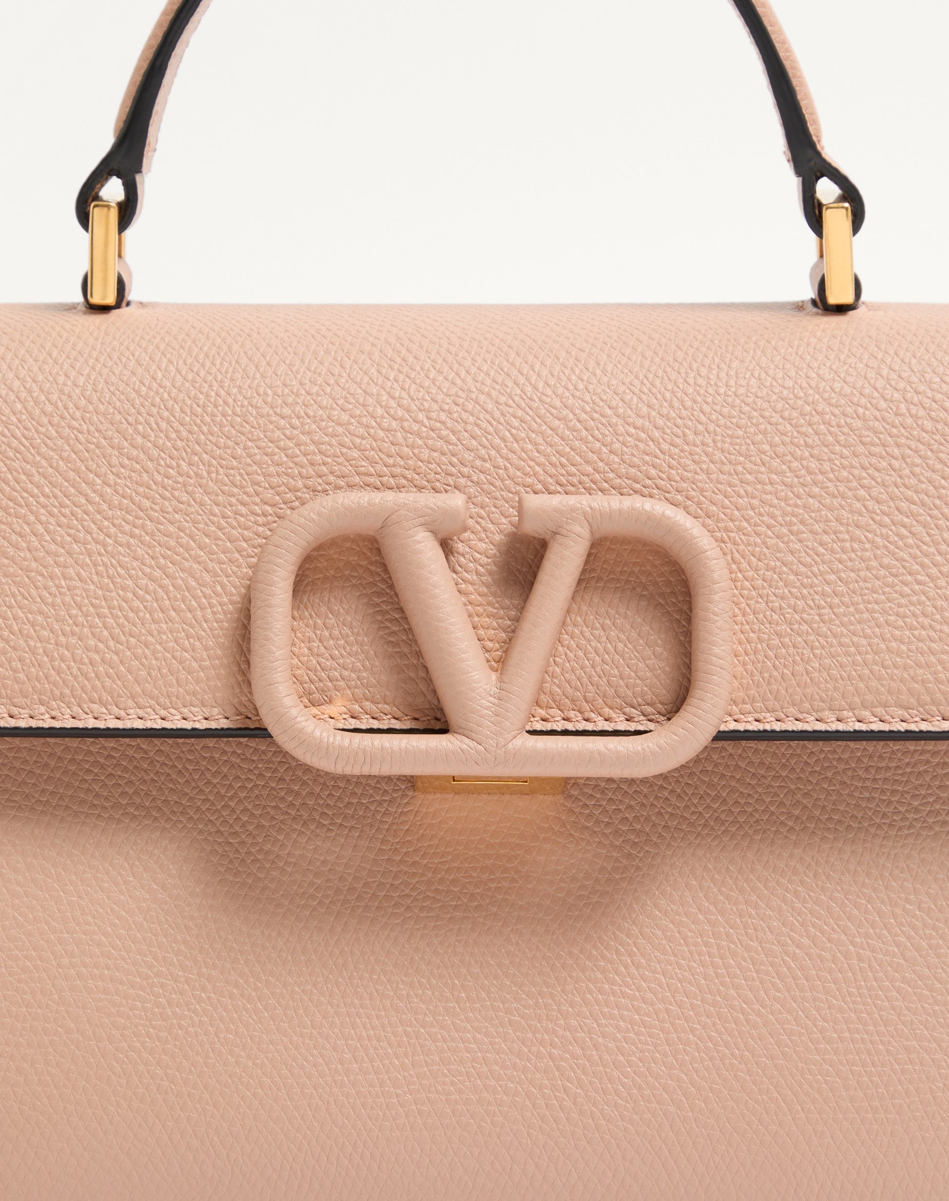 Valentino Garavani Vsling Small Handbag In Grainy Calfskin