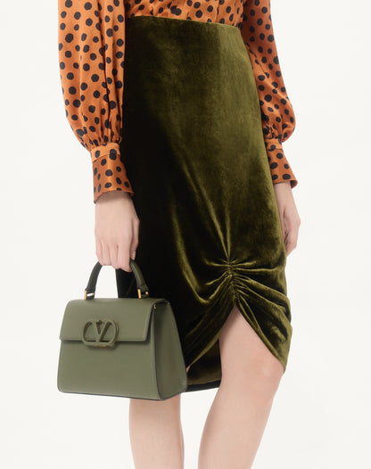 Valentino Garavani Vsling Small Handbag In Grainy Calfskin