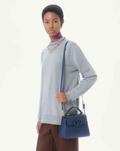 Valentino Garavani Vsling Small Handbag In Grainy Calfskin