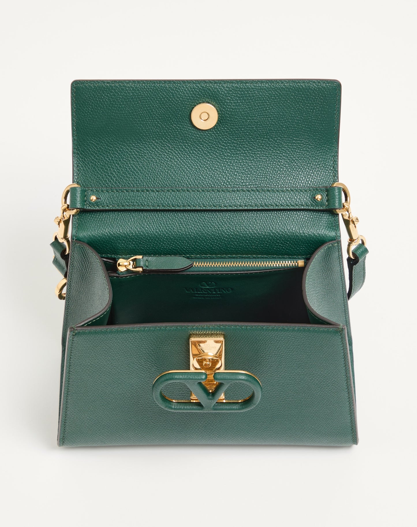 Valentino Garavani Vsling Small Handbag In Grainy Calfskin