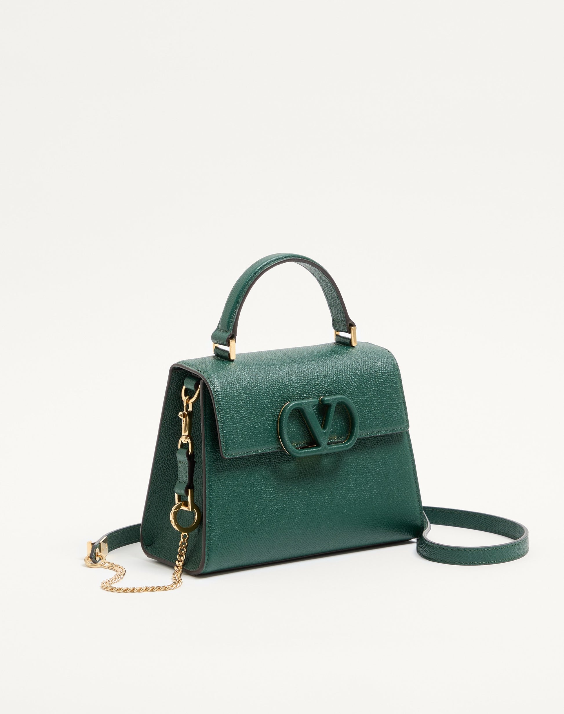 Valentino Garavani Vsling Small Handbag In Grainy Calfskin