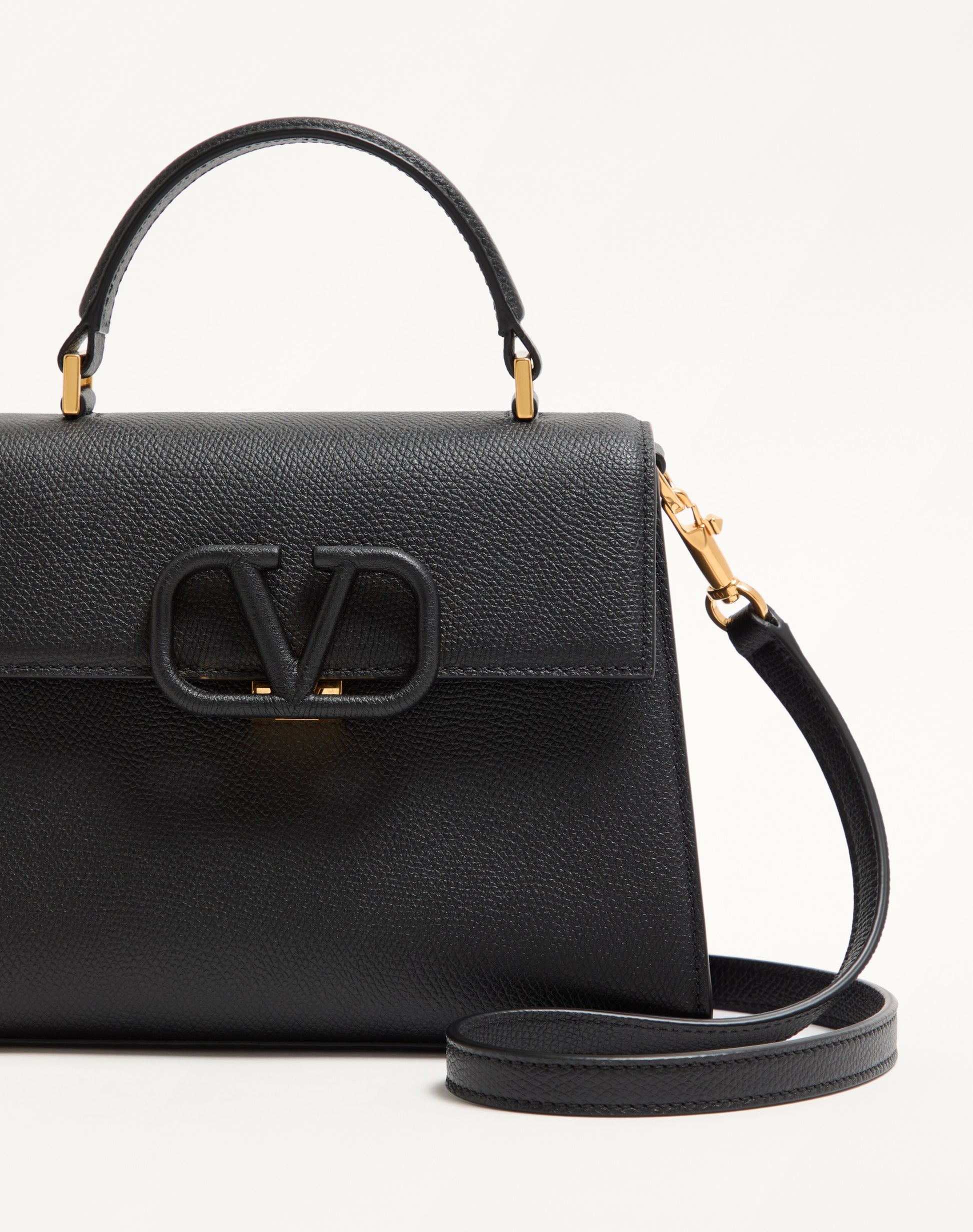 Valentino Garavani Vsling Small Handbag In Grainy Calfskin