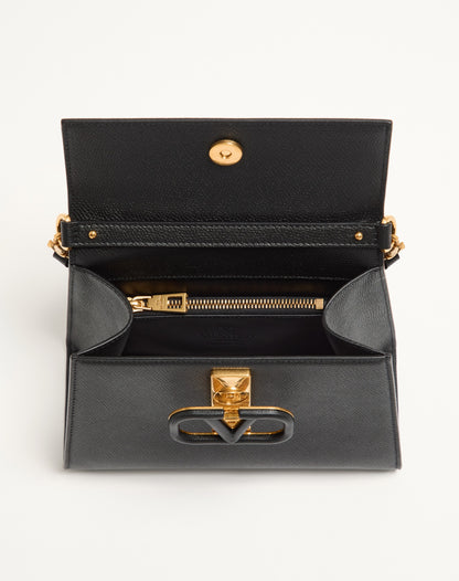 Valentino Garavani Vsling Small Handbag In Grainy Calfskin