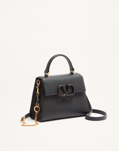 Valentino Garavani Vsling Small Handbag In Grainy Calfskin