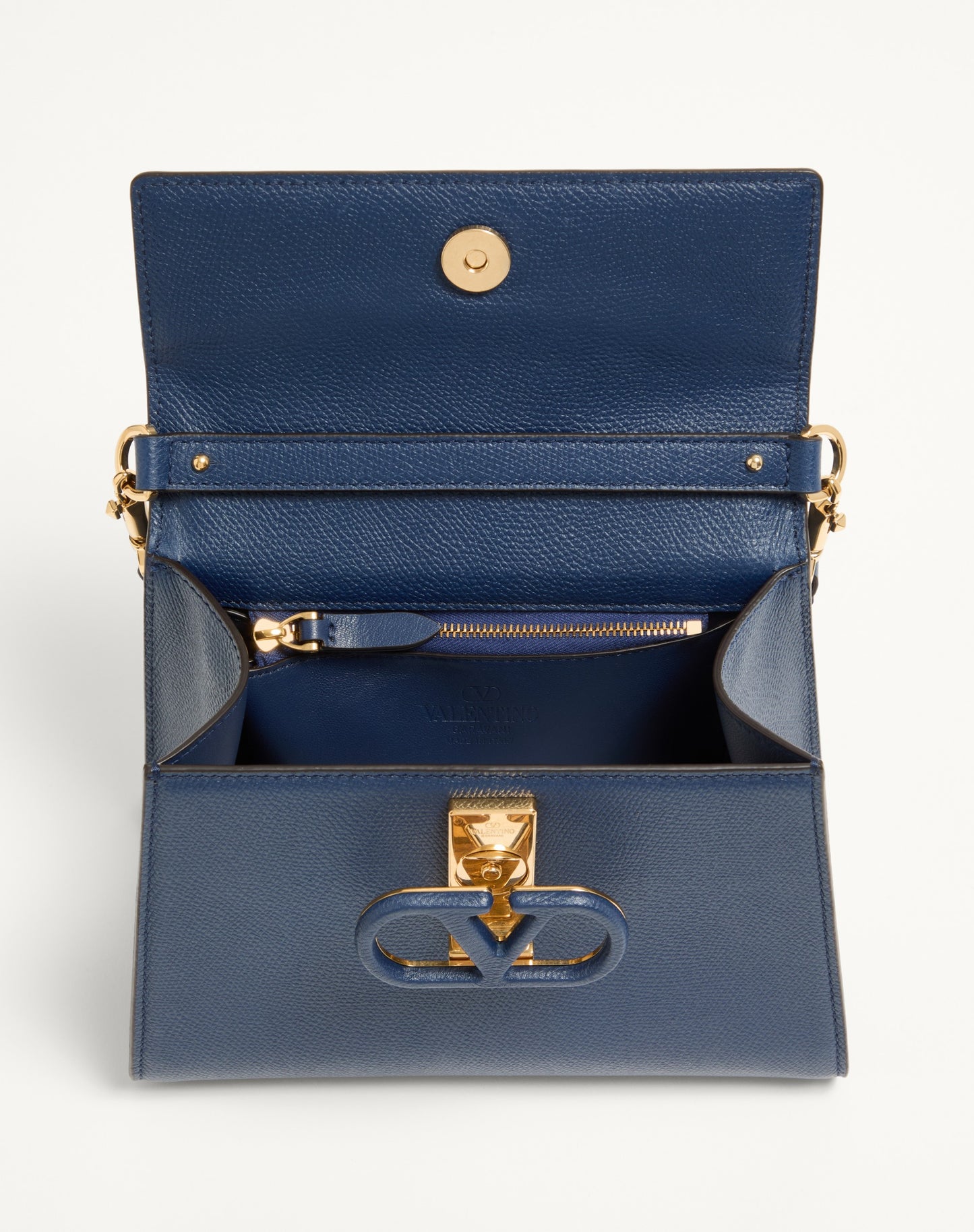 Valentino Garavani Vsling Small Handbag In Grainy Calfskin