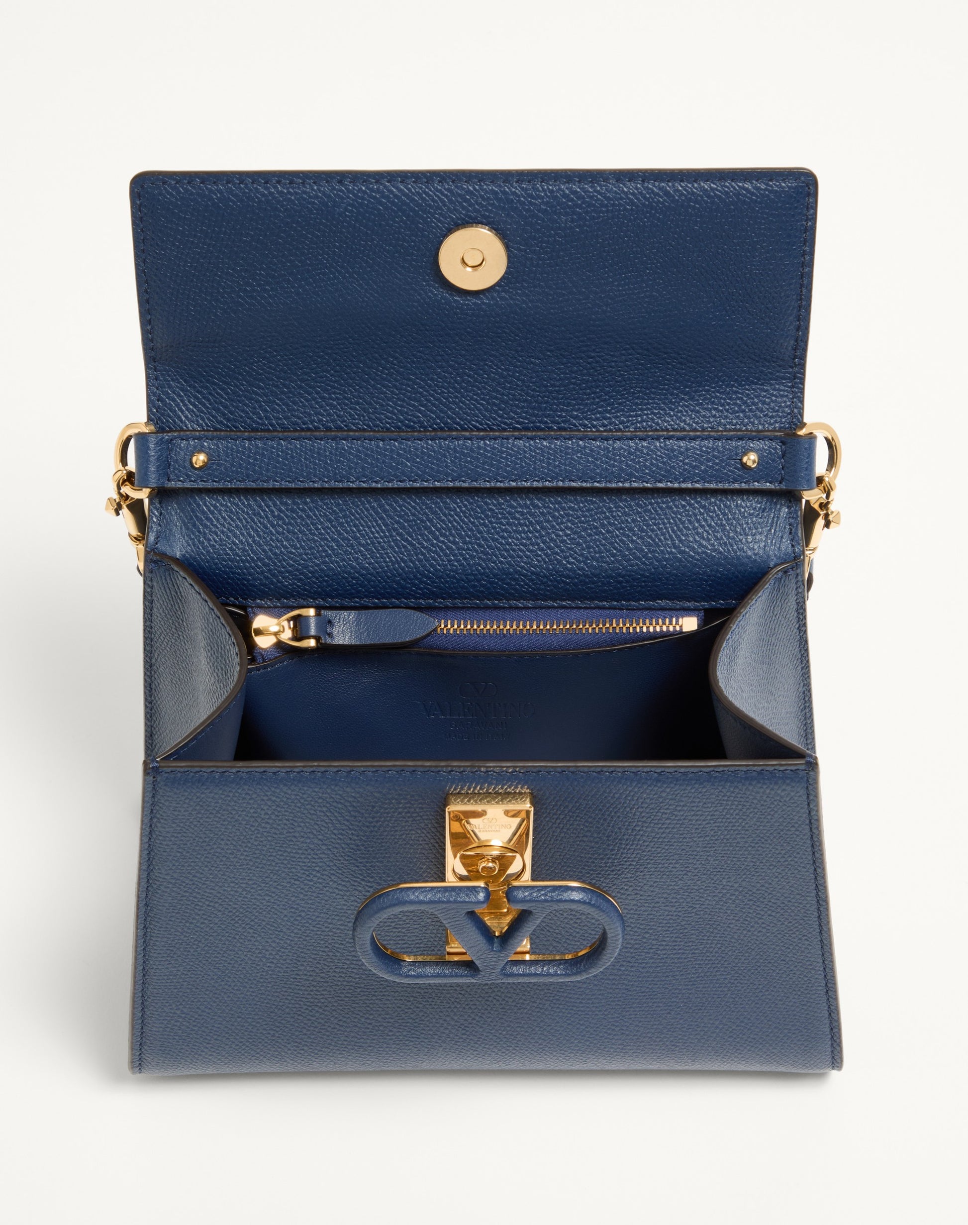 Valentino Garavani Vsling Small Handbag In Grainy Calfskin