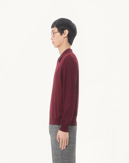 Valentino Wool Polo With Vlogo Embroidery