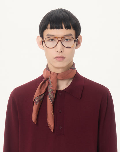 Valentino Wool Polo With Vlogo Embroidery
