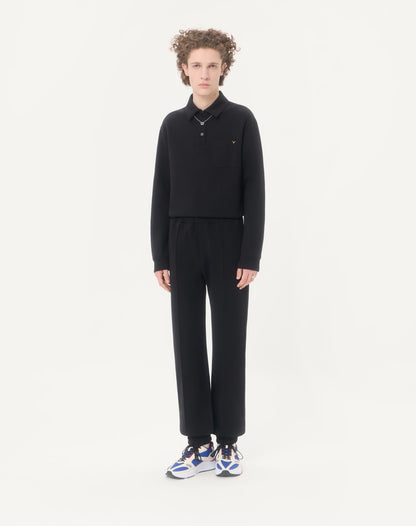 Valentino Cotton Jogging Trousers With Vgold
