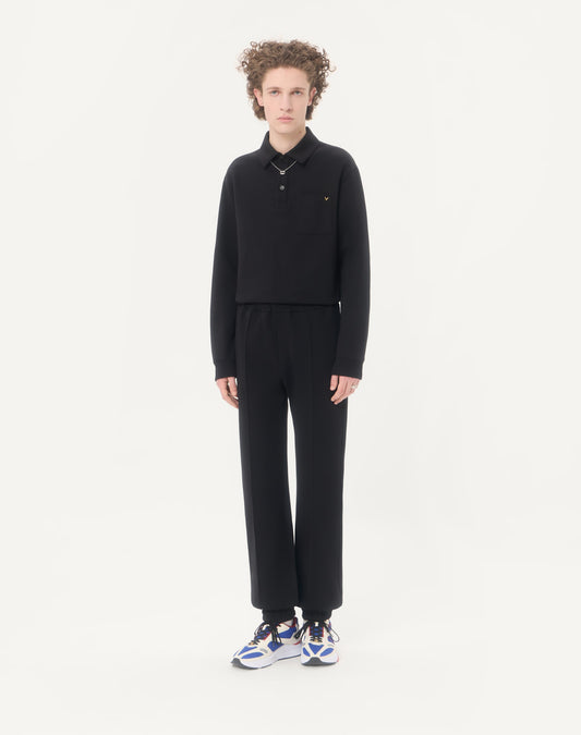 Valentino Cotton Jogging Trousers With Vgold