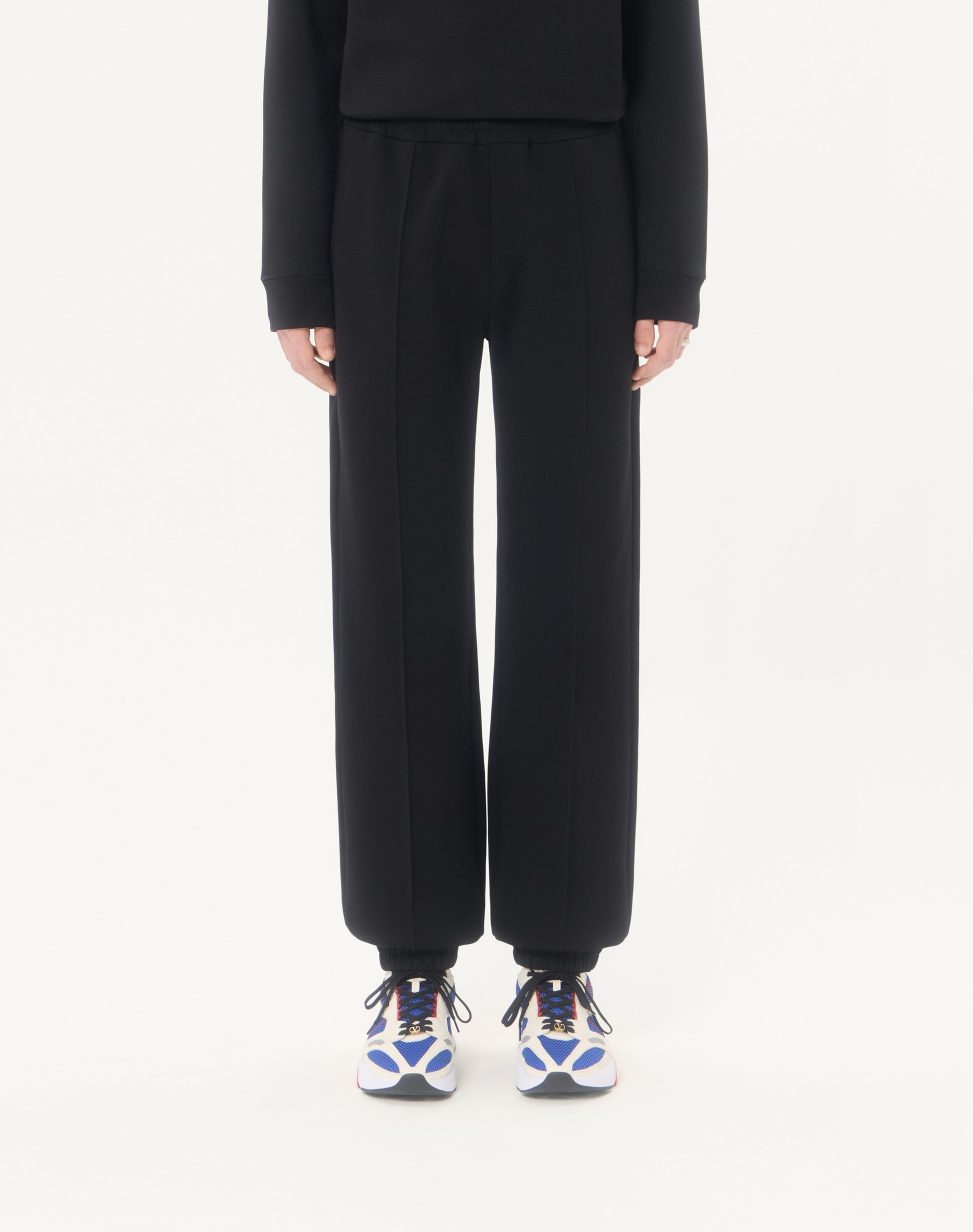 Valentino Cotton Jogging Trousers With Vgold