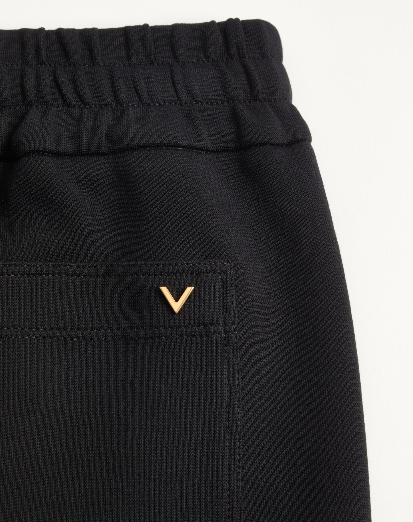 Valentino Cotton Jogging Trousers With Vgold