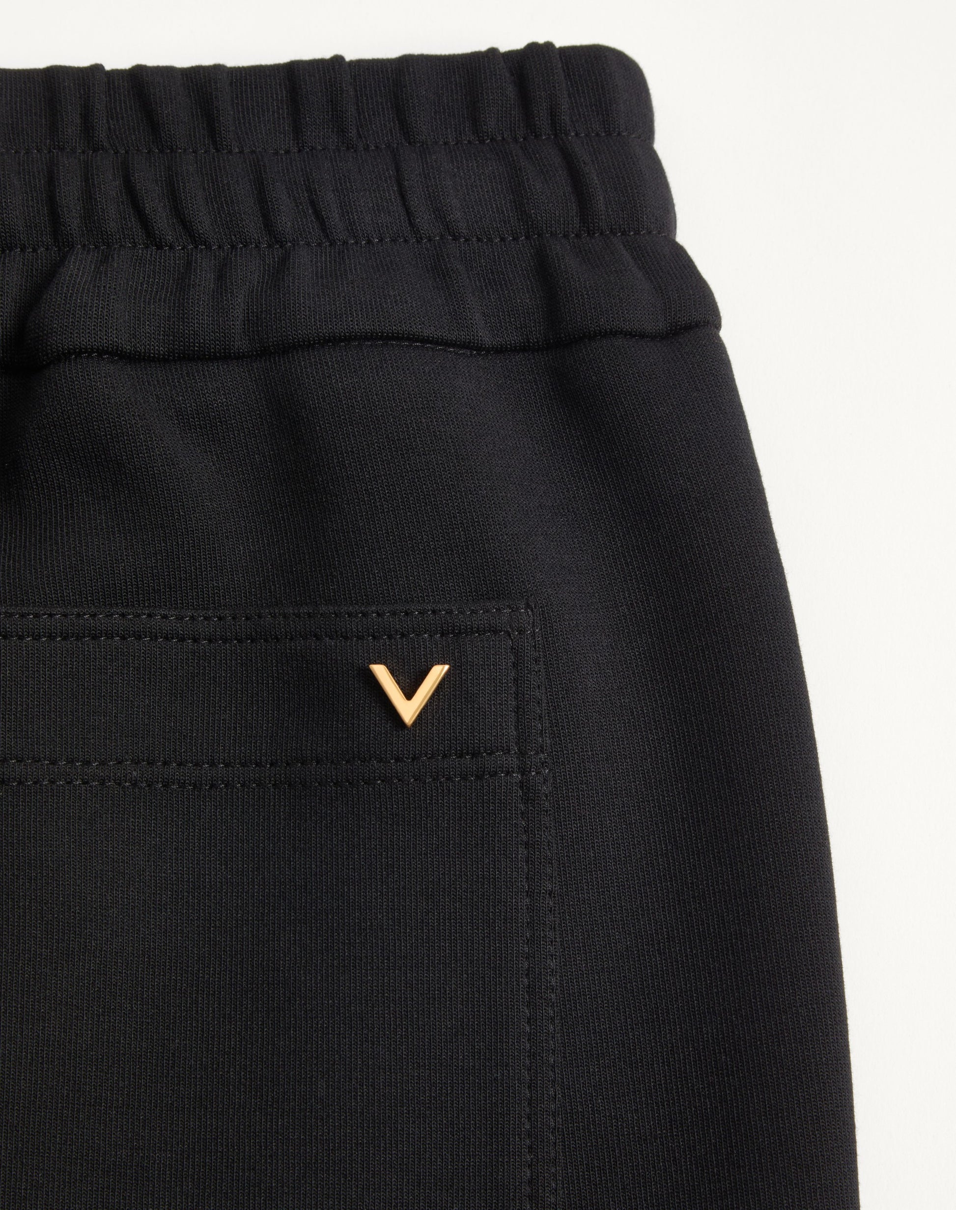 Valentino Cotton Jogging Trousers With Vgold