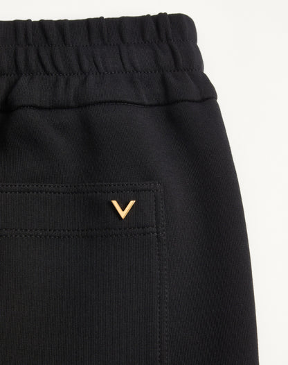 Valentino Cotton Jogging Trousers With Vgold