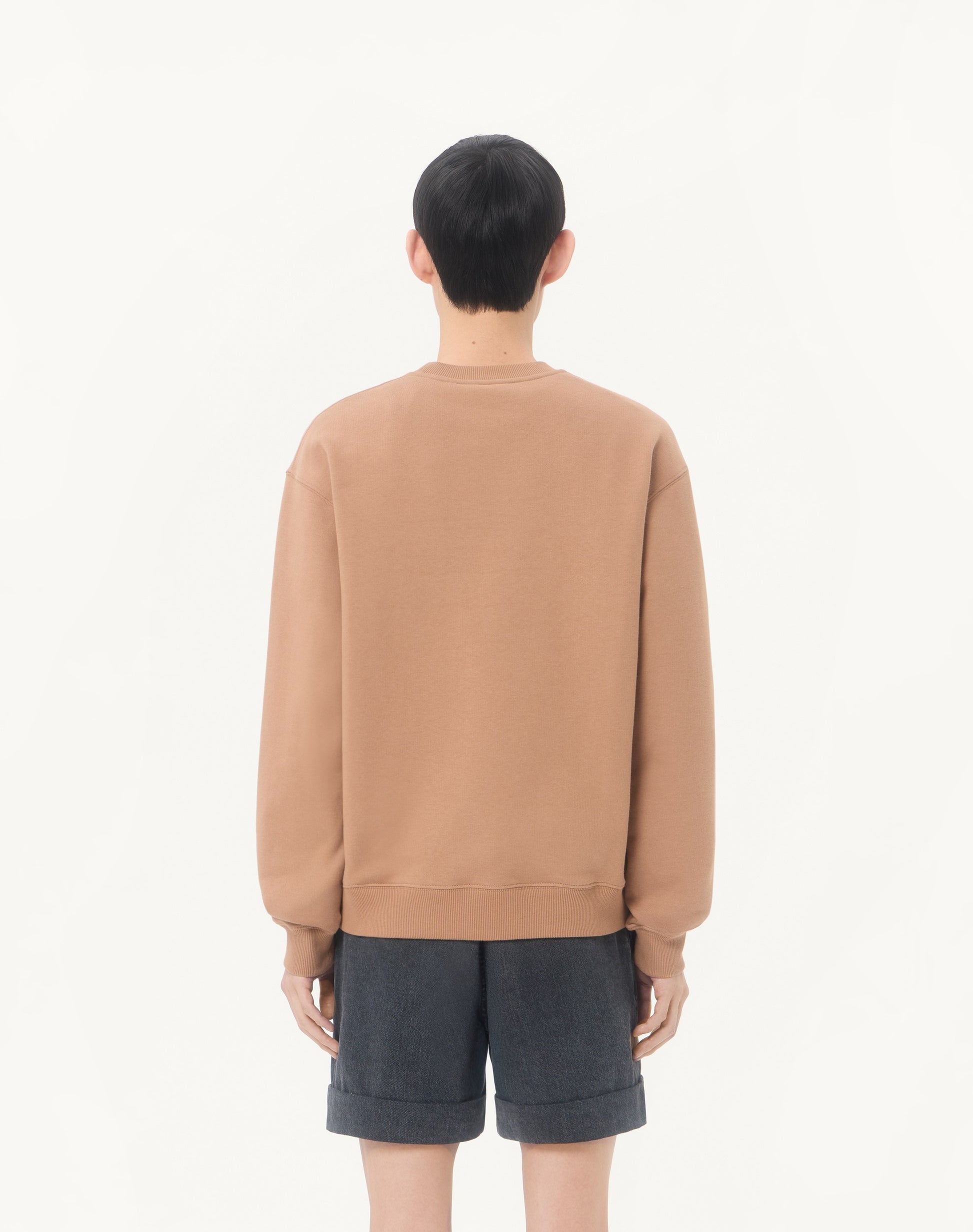 Valentino Cotton Sweatshirt With Vlogo Embroidery