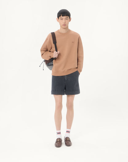 Valentino Cotton Sweatshirt With Vlogo Embroidery