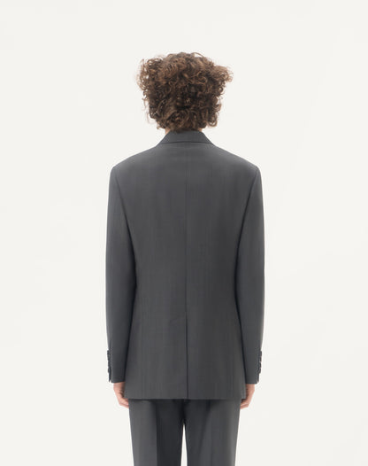 Valentino Single-breasted Wool Jacket