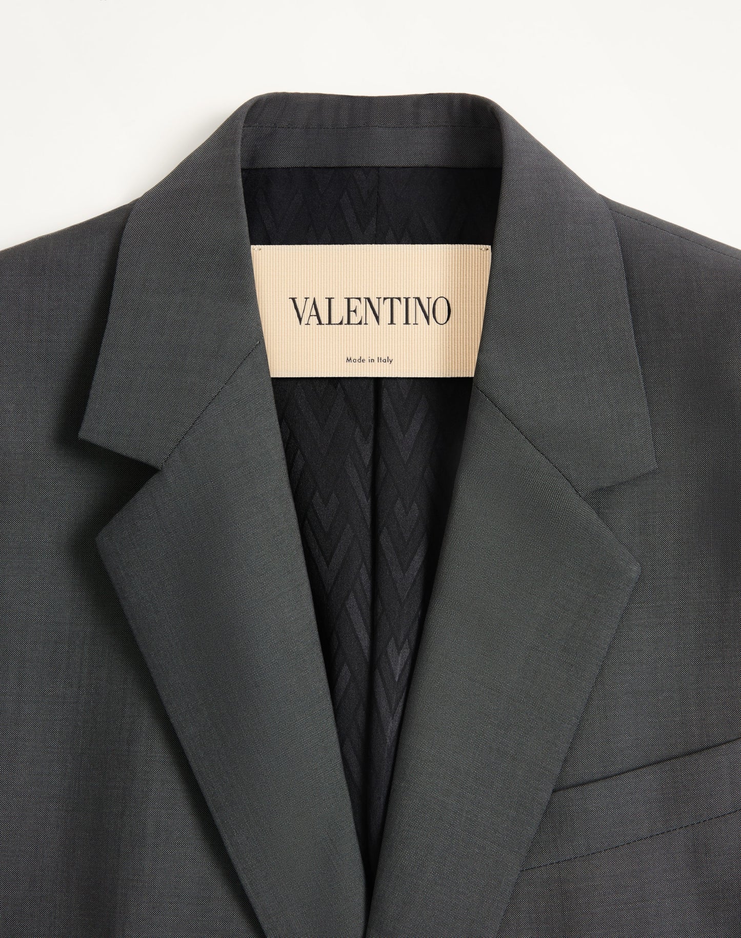 Valentino Single-breasted Wool Jacket