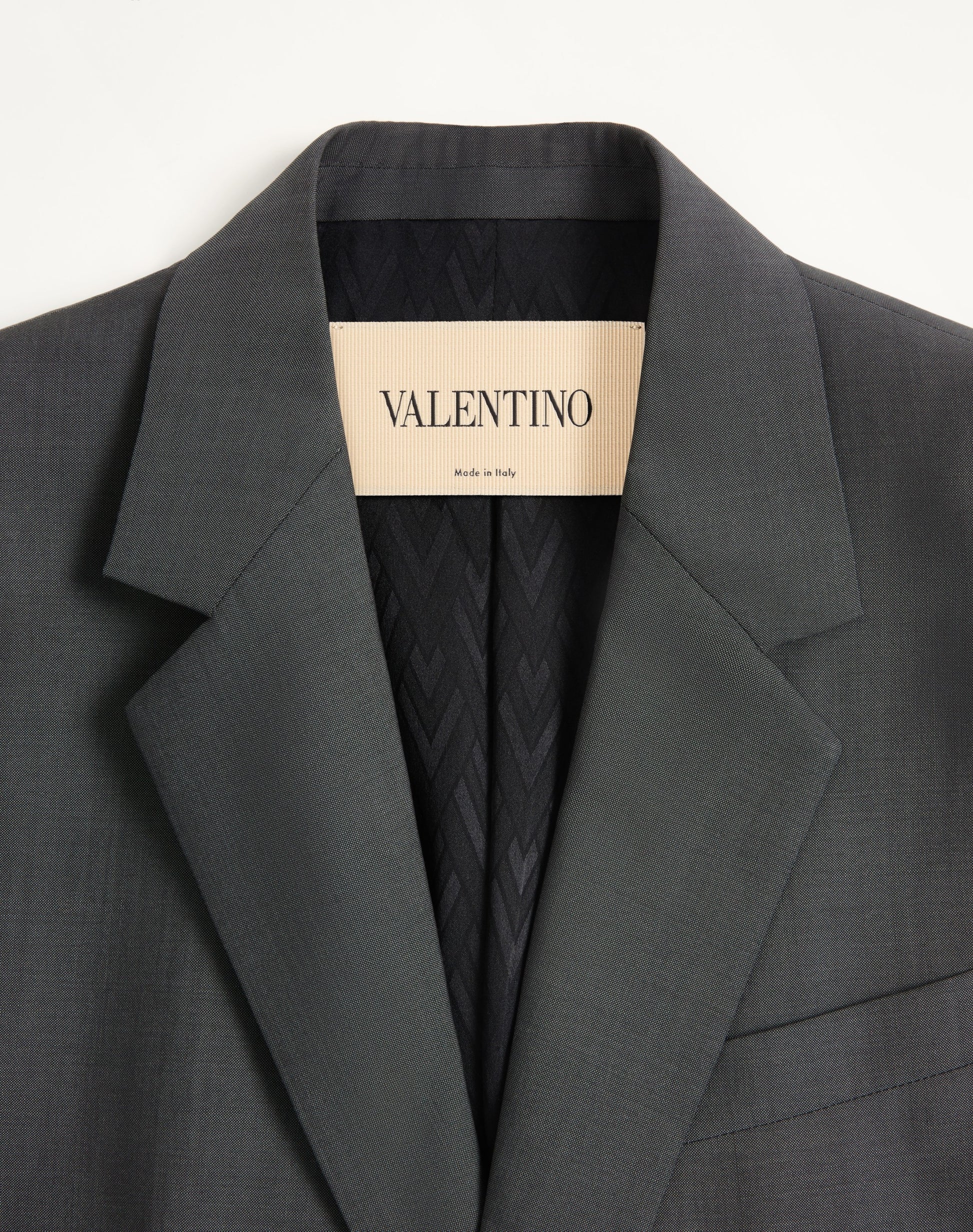 Valentino Single-breasted Wool Jacket
