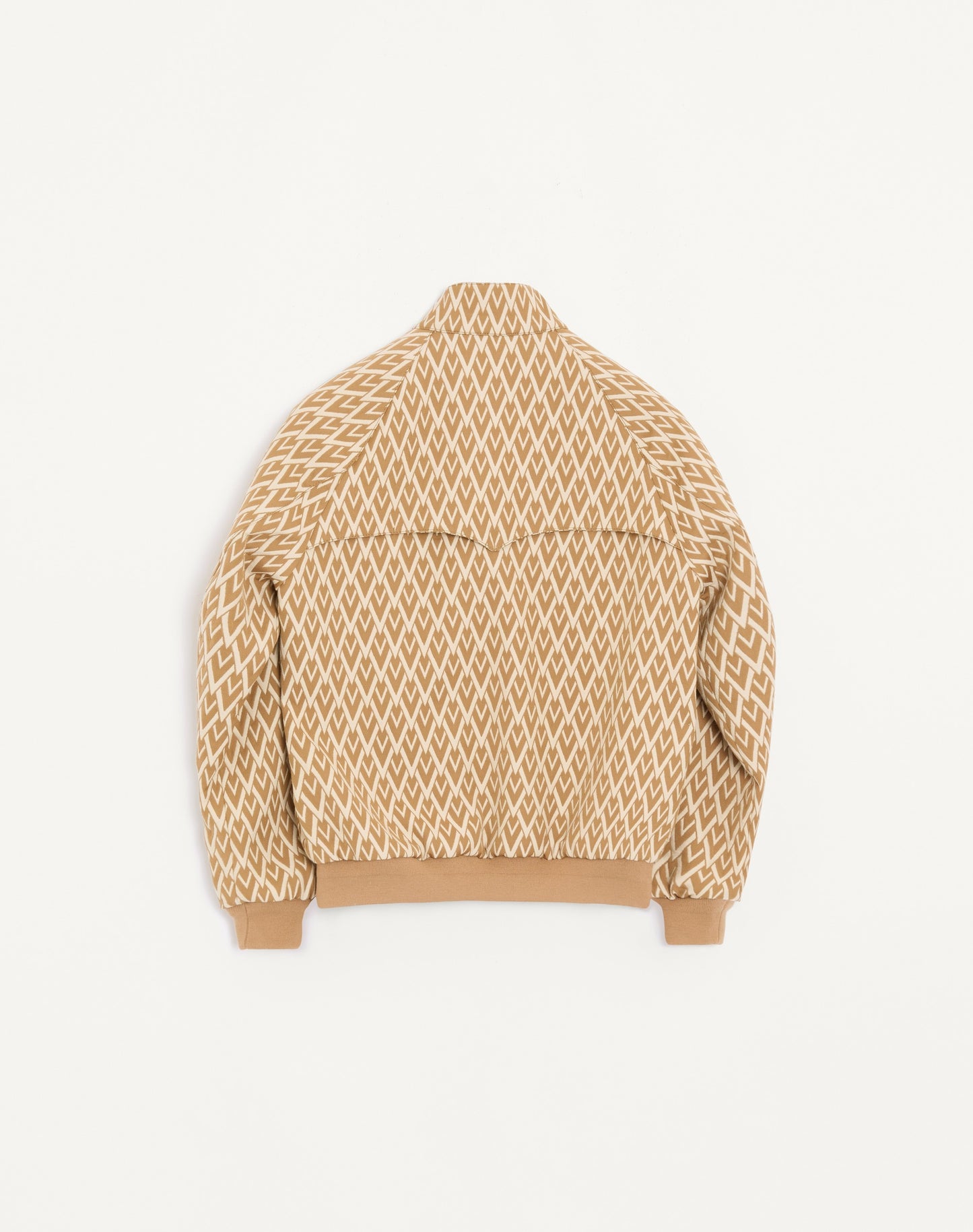 Valentino Wool Bomber Jacket With All-over Toute La V Motif