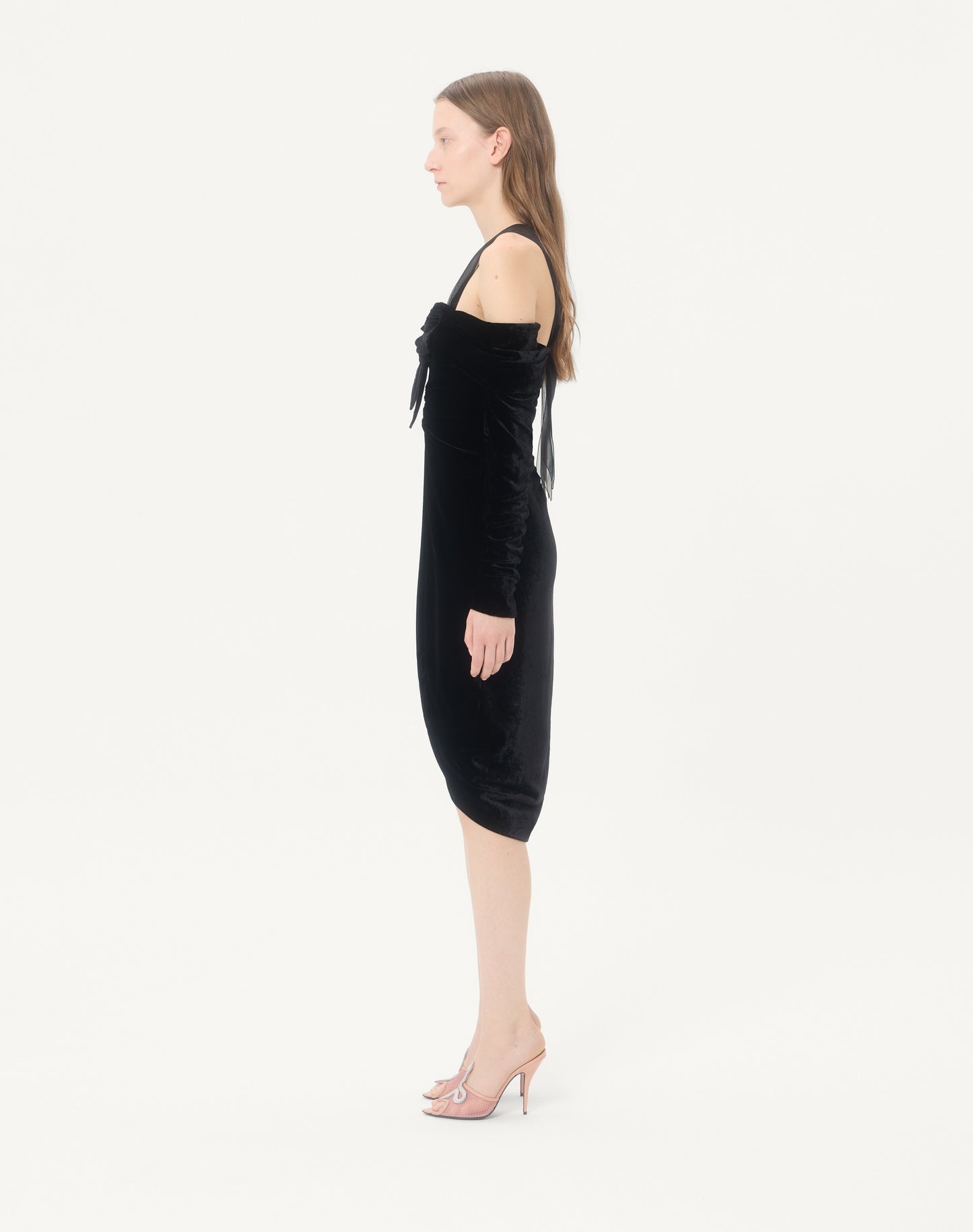 Velvet Midi Dress