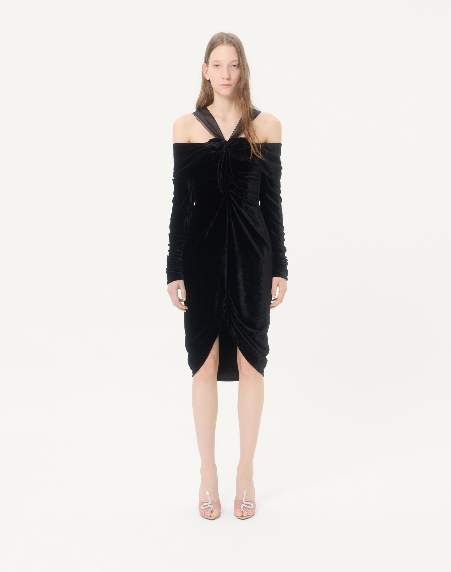 Velvet Midi Dress