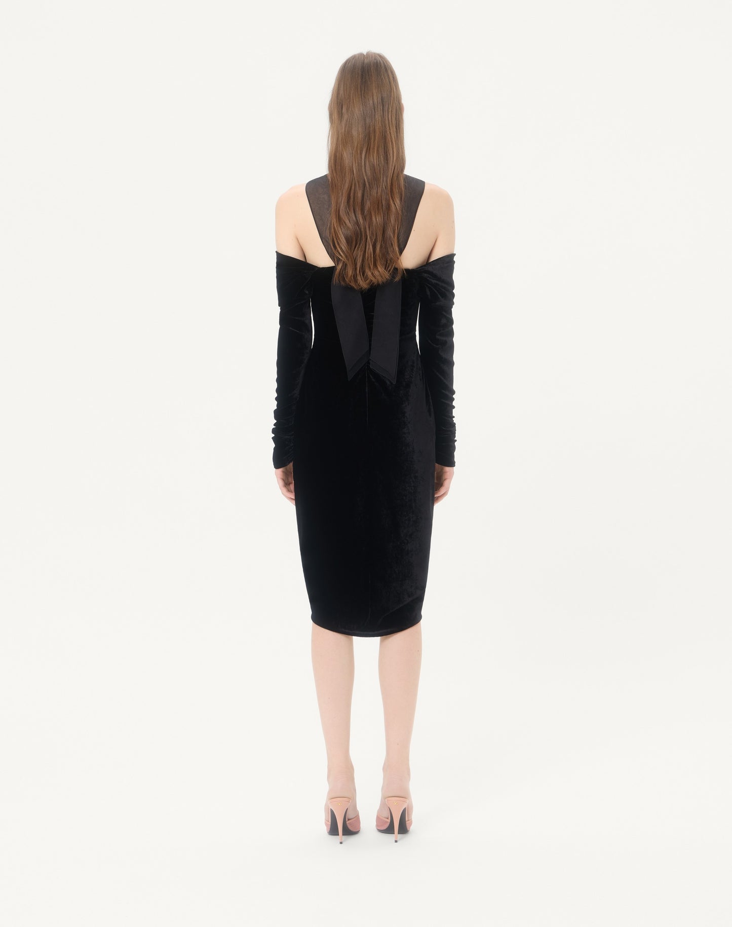 Velvet Midi Dress