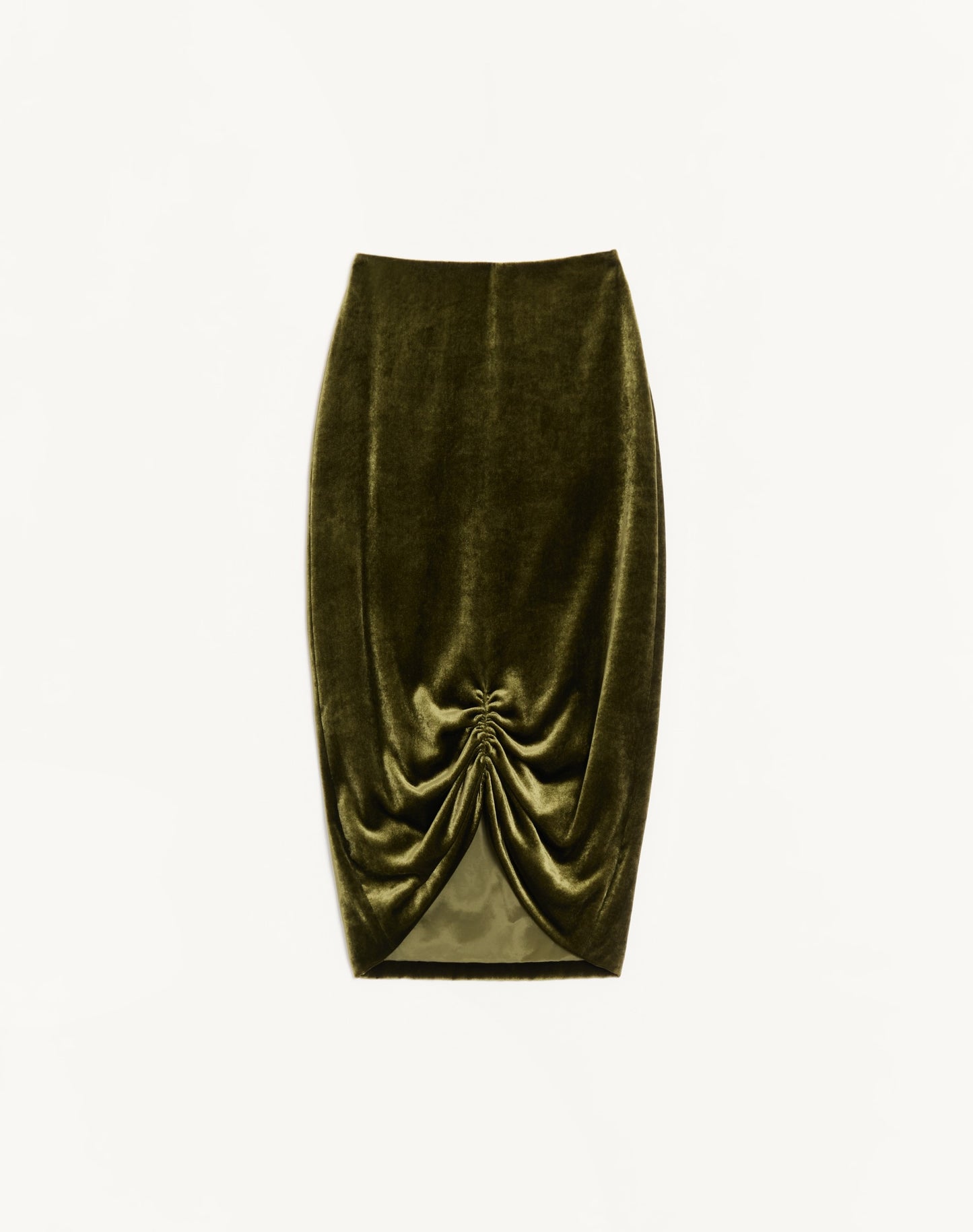 Velvet Midi Skirt