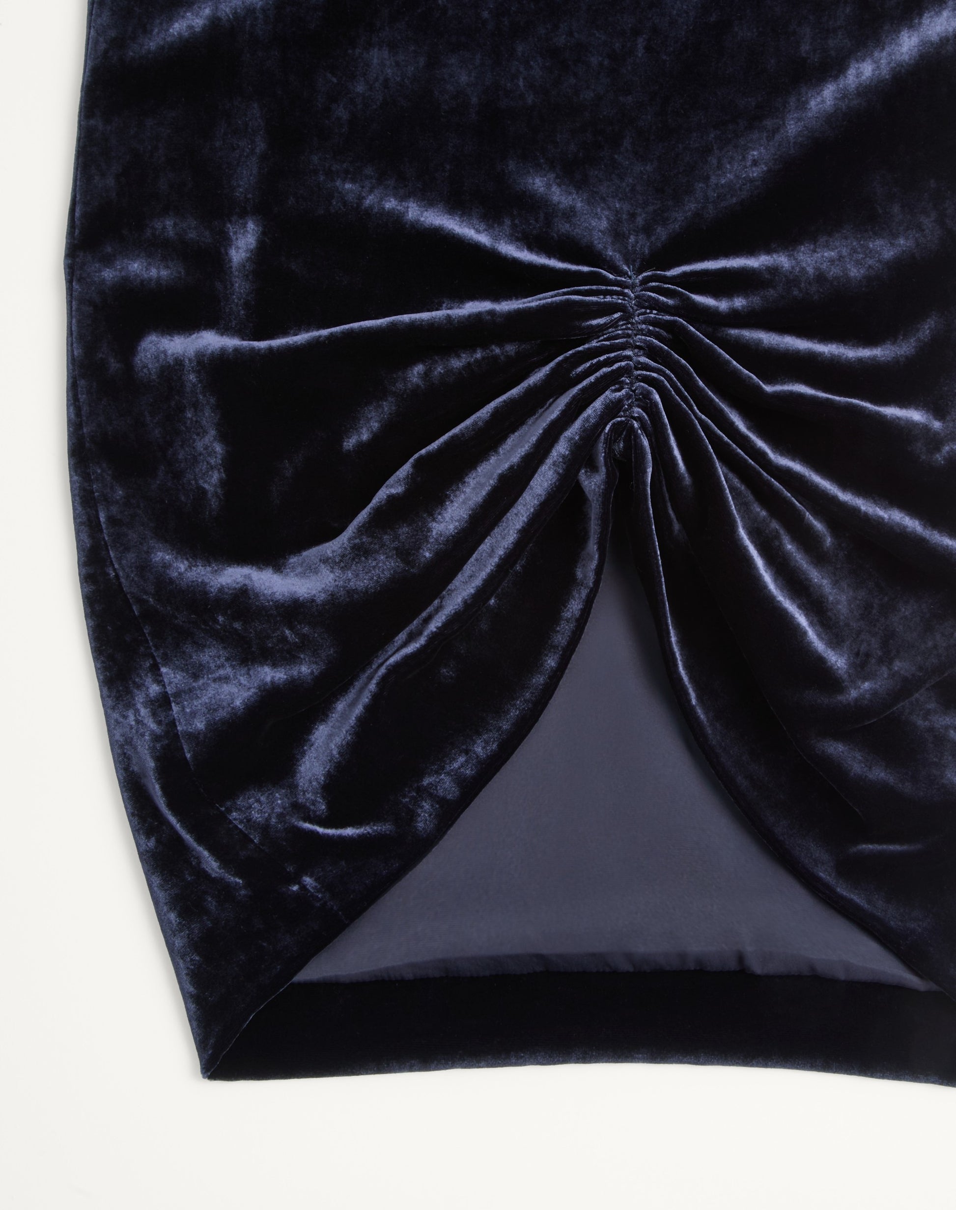 Velvet Midi Skirt
