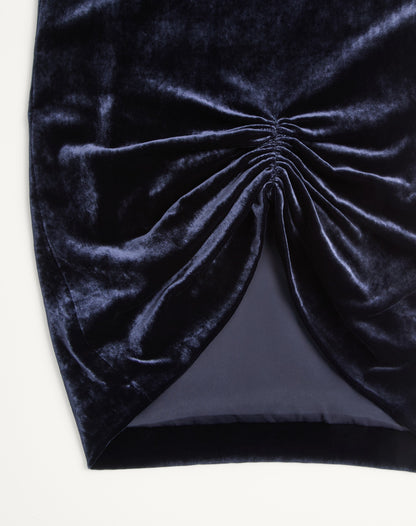 Velvet Midi Skirt