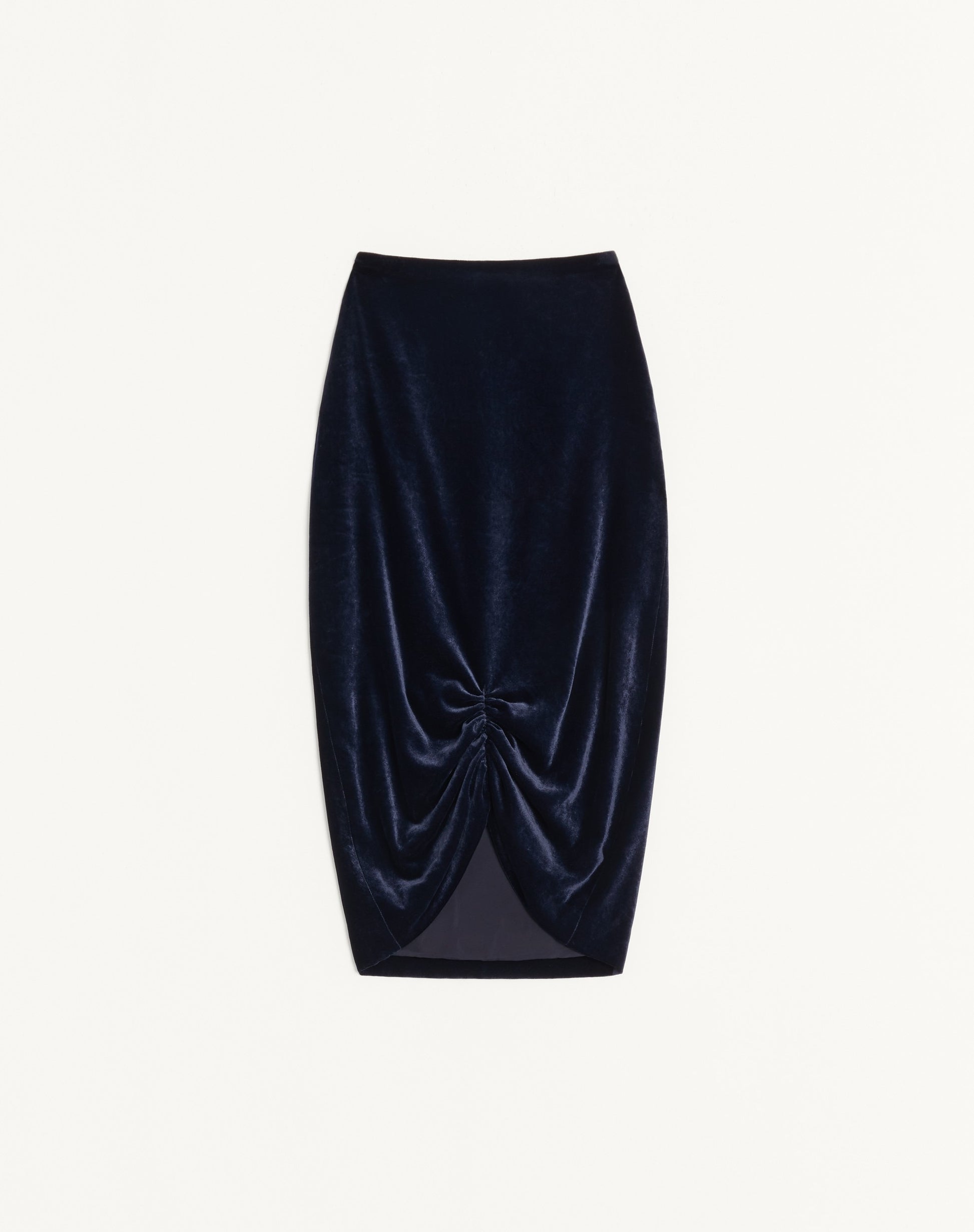 Velvet Midi Skirt