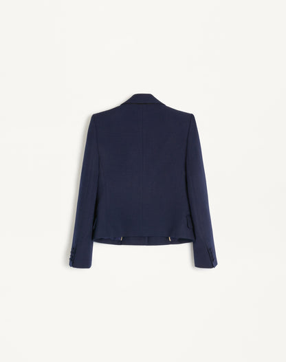 Viscose Jacket With Bow